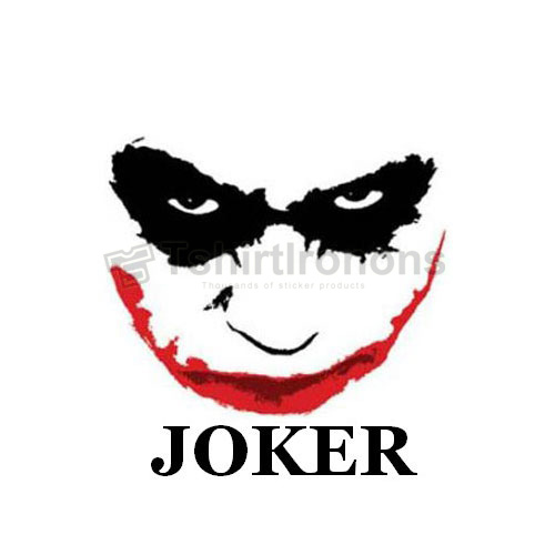 Joker T-shirts Iron On Transfers N5030